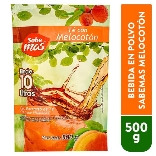 Bebida En Polvo Sabemas Melocoton - 500 g