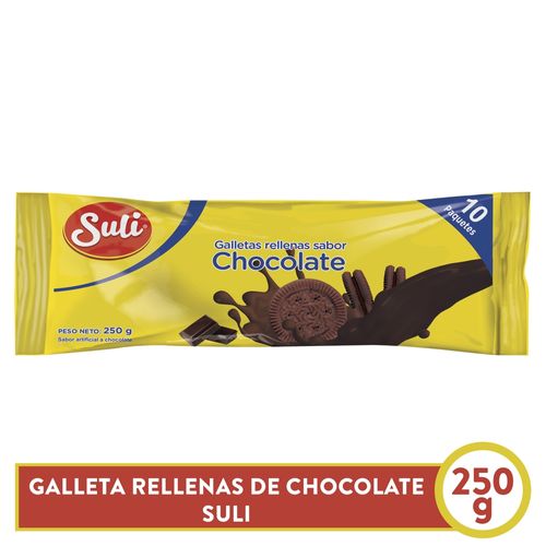 Galleta Suli Rellena De Chocolate - 250 g