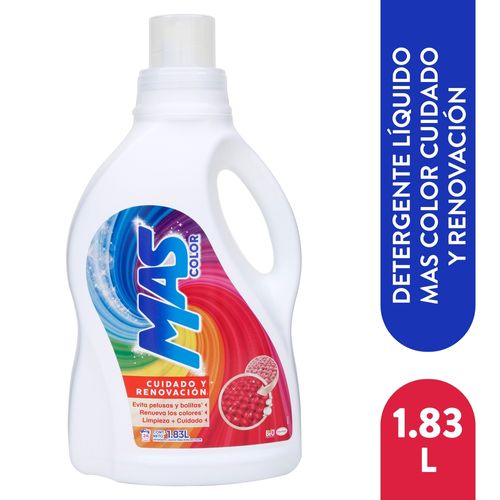 Detergente Líquido Más Color Ropa De Color - 1830ml
