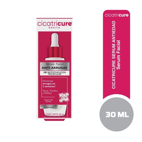 Sérum  Facial Cicatricure Antiarrugas – 30 ml