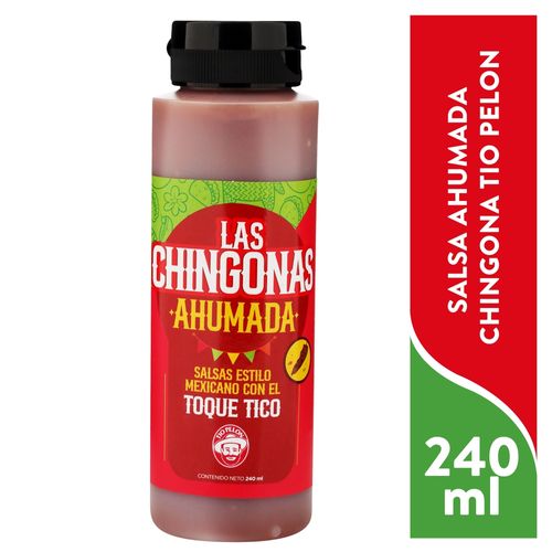 Salsa Para Pasta y Pizza Tio Pelon Salsa Ahumada Chingona Tio Pelon 240ml