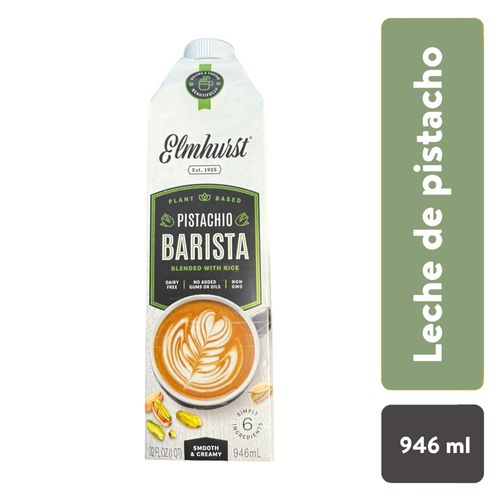 Leche De Pistacho Elmhurst 946ml