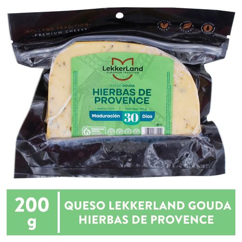 Queso gouda Lakkerland hierbas provence maduro - 200 g