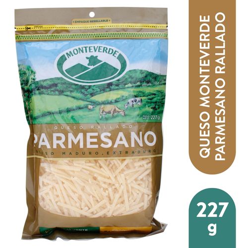 Queso Monteverde parmesano rallado - 227 g