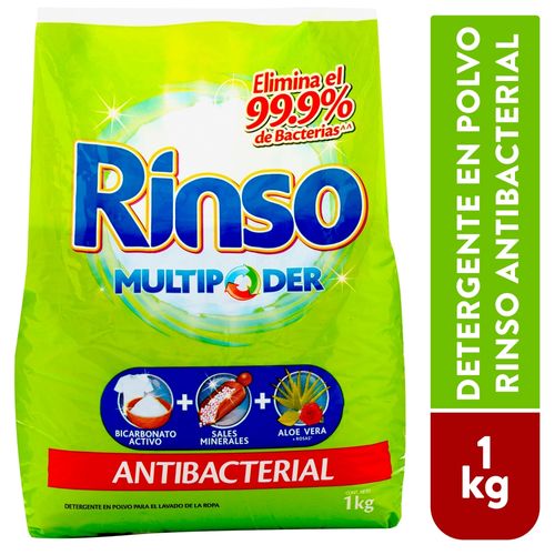 Detergente Rinso Antibacterial - 1 kg
