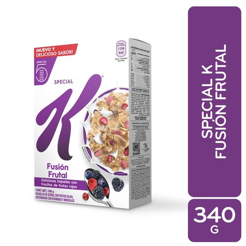 Cereal Kelloggs Special K Fusión Frutal - 340 g