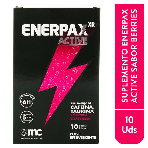 Multivitamínicos, Suplementos & Sistema Óseo Raven Enerpax Rnc Active Berries 10 Sobres g