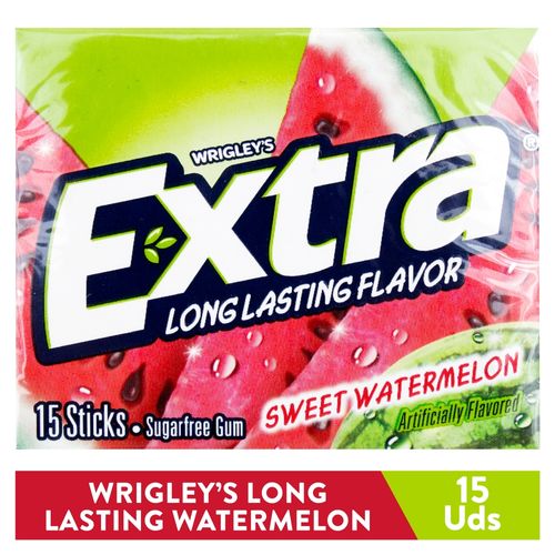 Goma Extra de mascar sandía – 30 g