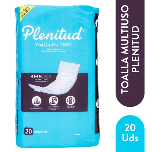 Toalla Multiuso Plenitud - 20 Unidades