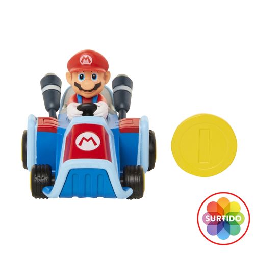Figura de acción Mario Nintendo Kart racers wave surtidos
