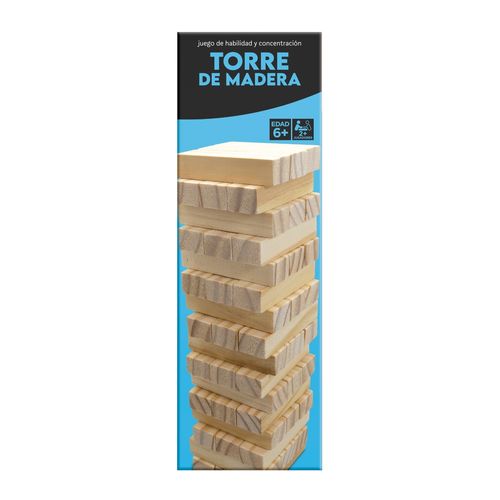 Juego Novelty torre de madera clásica
