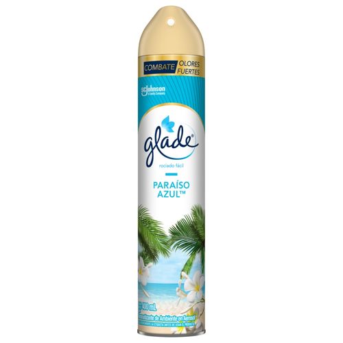 Aromatizante Glade Paraíso Azul Aerosol - 400 ml