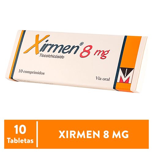 Xirmen Menarini 8 Mg, Precio indicado por unidad