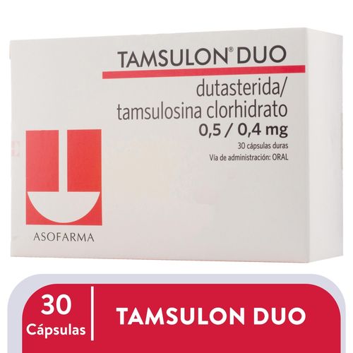 Tamsulon Duo X30 Cápsulas