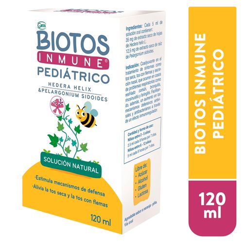 Biotos Inmune Pediatrico Gutis 120 Ml Sol