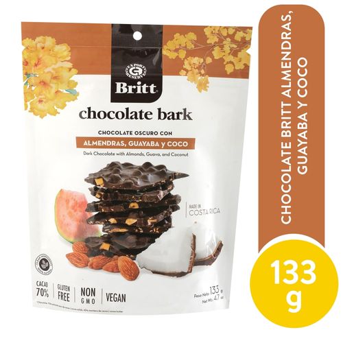 Britt Bark Con Almendra 133 G