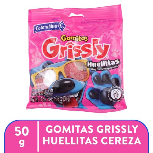 Gomitas Grissly huellitas - 50 g