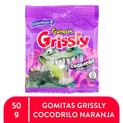 Gomitas Grissly Cocodrilo - 50 g