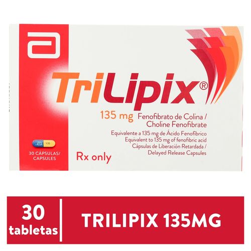 Trilipix 135 Mg X30 Cápsulas
