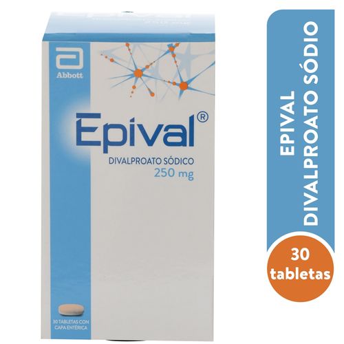 Epival 250Mg X30 Tab