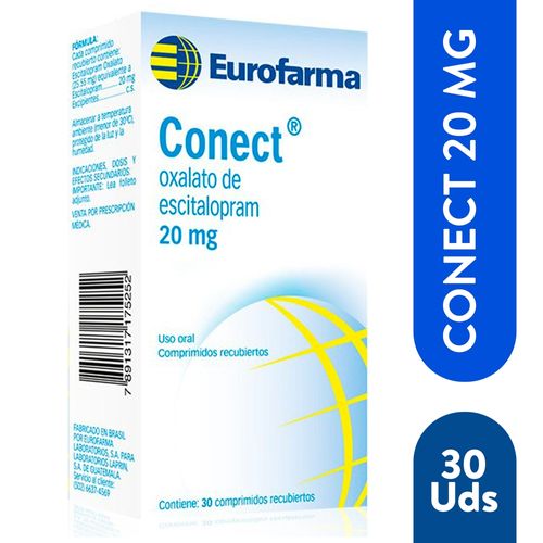 Comprimidos Eurofarme Conect 20Mg - 30 uds