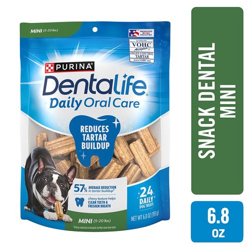 Snack oral para perro mini  Purina Dentalife 6.8 oz