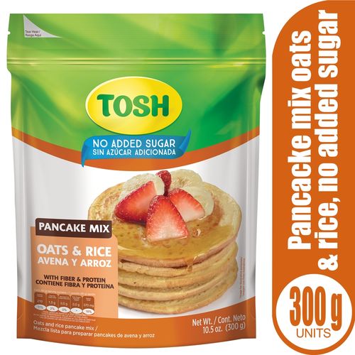 Pancakes De Avena Tosh - 300 g