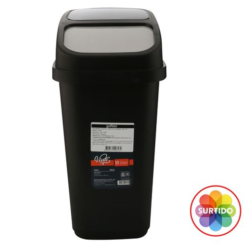 Basurero Plastico Vinto Gondol - 10 L