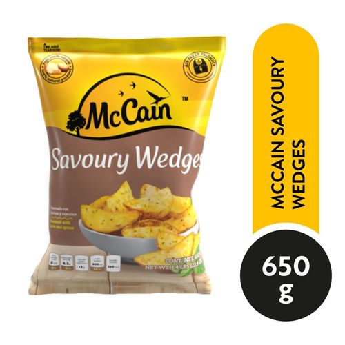 Papas Fritas McCain Savoury Wedges - 650 g