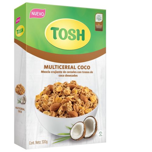Cereal Multicereal Tosh Coco -300 g