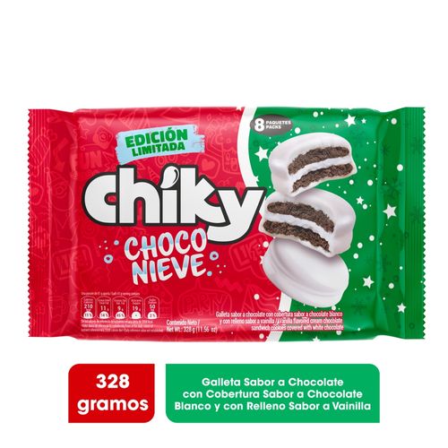 Galletas Pozuelo Chiky Choconieve - 328 g