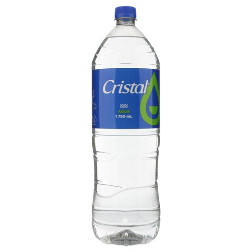 Cristal Agua Tapa Plana 1.75L