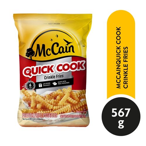 Papas Fritas McCain Quick Cook Corte Ondulado - 567 g