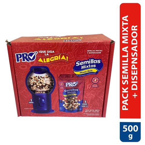 Semillas Mixtas Dispensador 500g