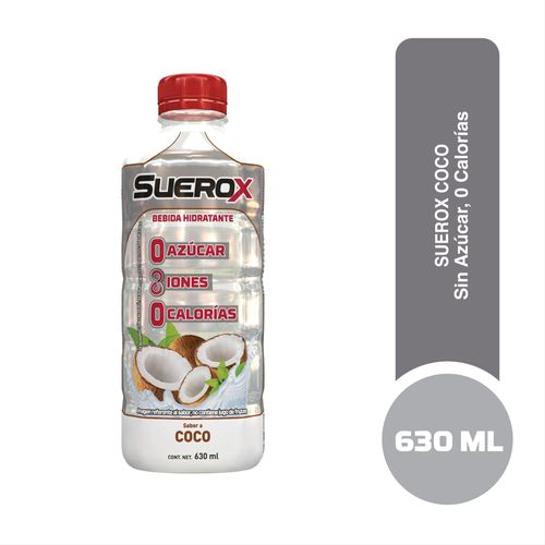 Bebida Hidratante Suerox Sin Azúcar Coco-630 ml