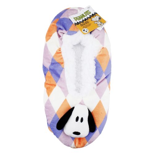 Calceta Tipo Pantufla 1p Peanuts