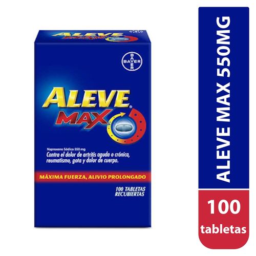 Aleve Max 550Mg X100 Tab