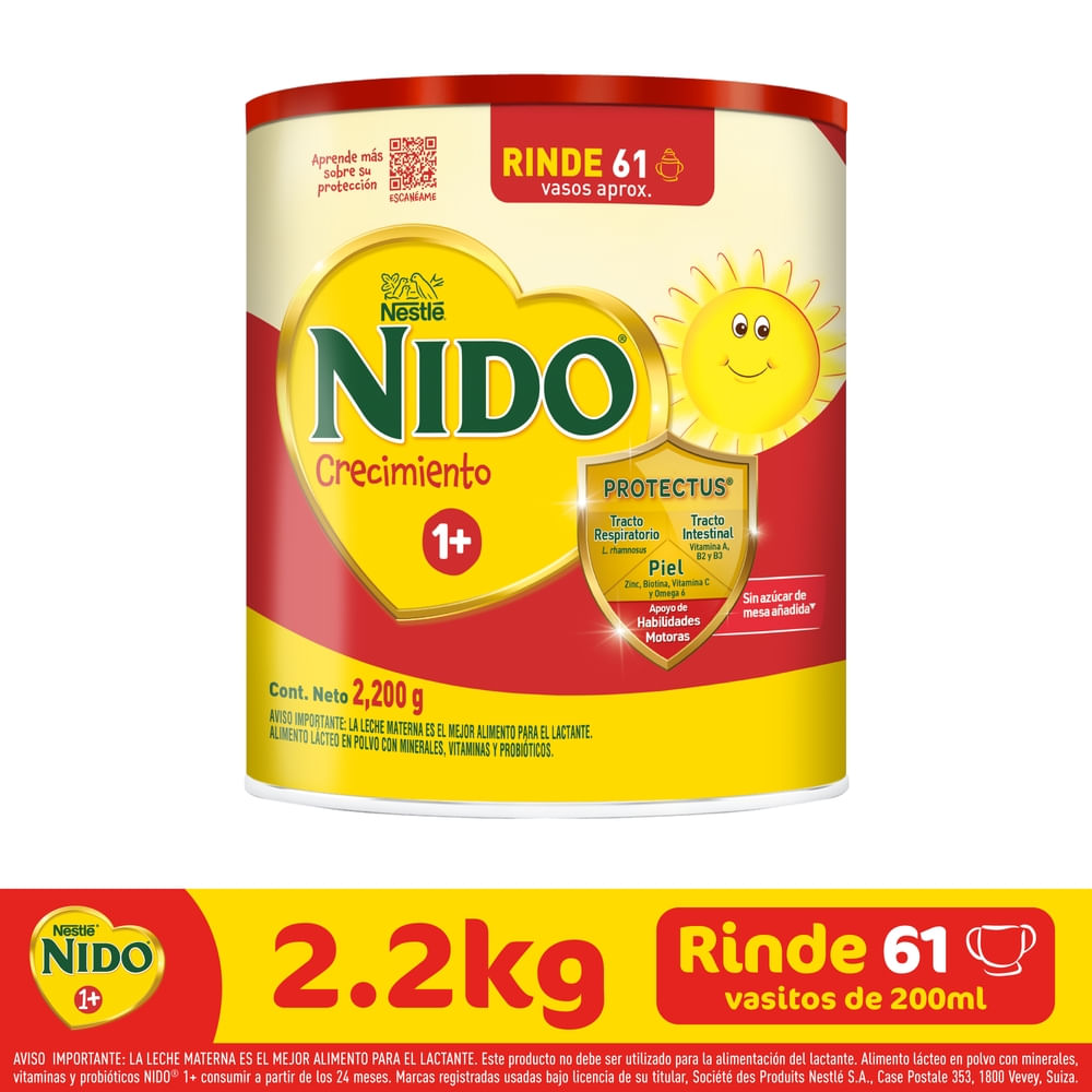 Comprar Alimento Complementario NIDO® 1+ – Lata 800g | Walmart
