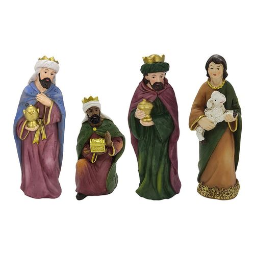 Adorno Holiday Time nacimiento reyes magos ó pastor - 1 Pza