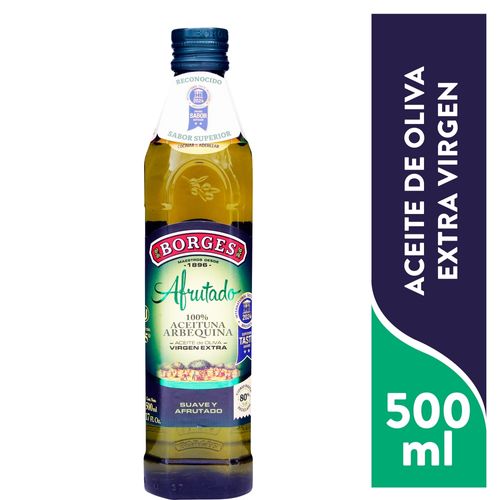 Aceite Borges Oliva Extra Virgen Afrutado Suave - 500ml
